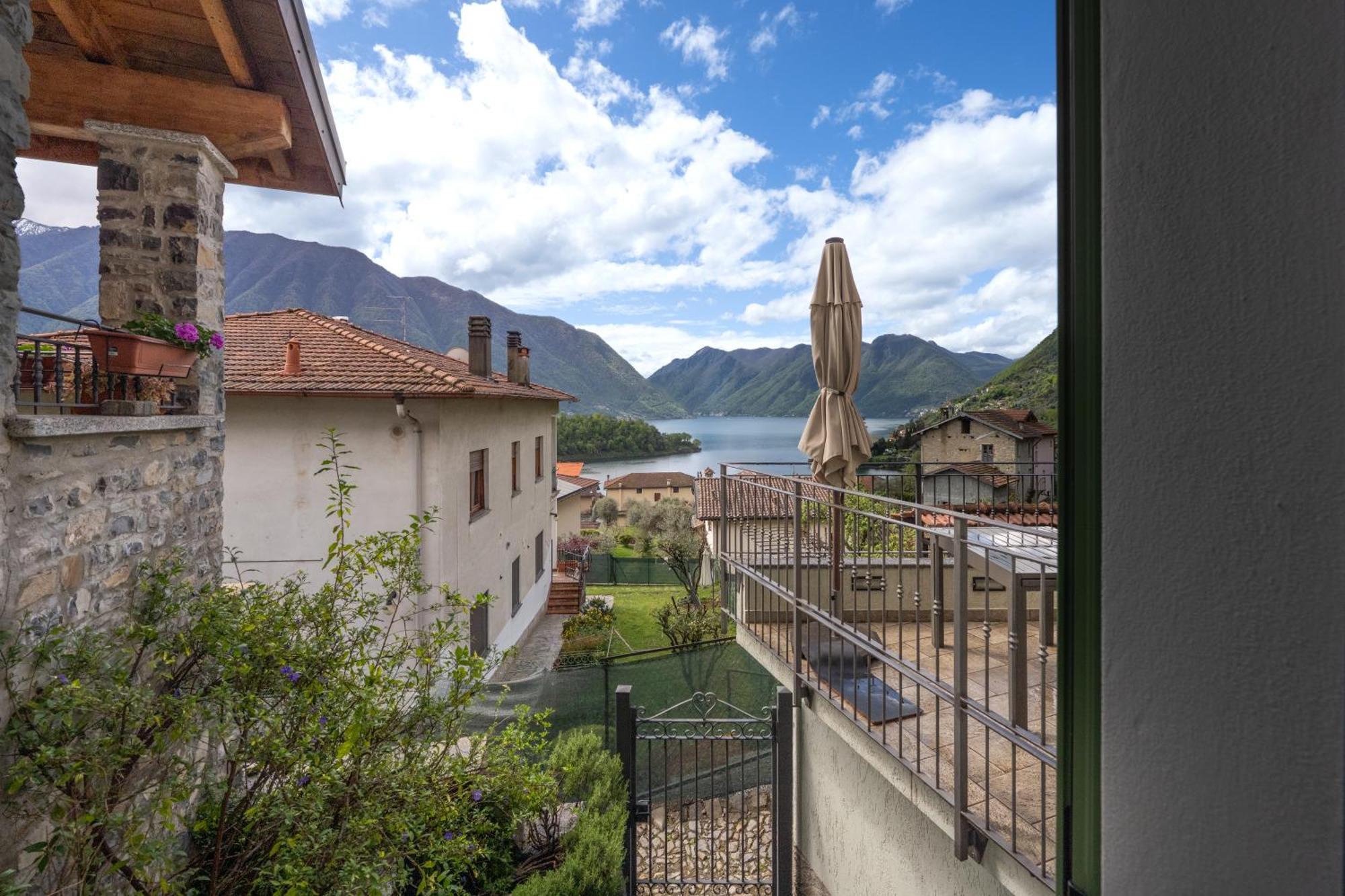 Lora Villa, With Lake View Ossuccio Eksteriør bilde